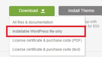 installable-wp-file-only
