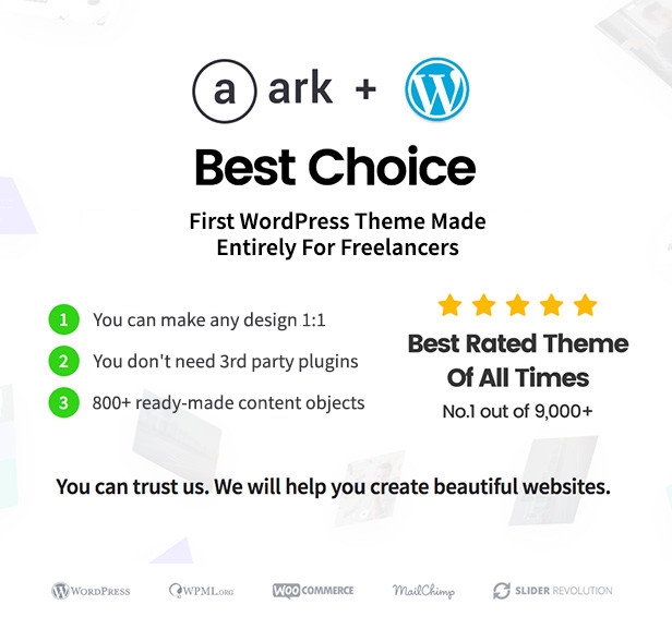 The Ark | WordPress Theme made for Freelancers - 4